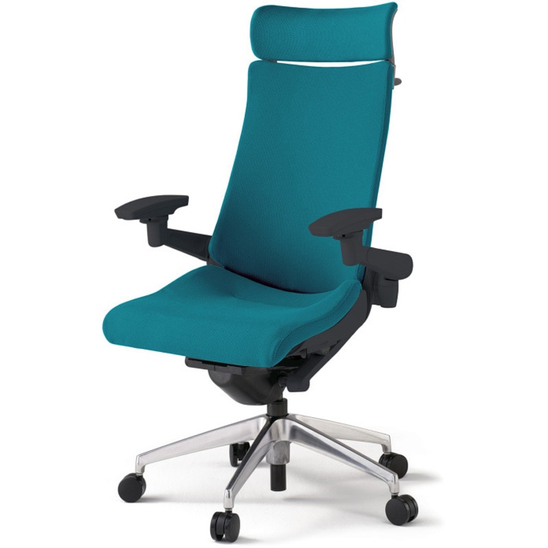 KG-437PSX-ZTA3 アクトチェア エクストラハイバック 可動肘 ハンガー ランバーサポートなし アルミミラー脚 クロスPS ナイロンキャスター<配送時組立サービス付> 1台 イトーキ 【通販モノタロウ】 82,390円