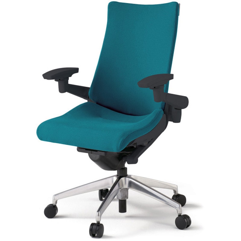 KG-437PS-ZTA3 アクトチェア 可動肘 ランバーサポートなし アルミミラー脚 クロスPS ナイロンキャスター<配送時組立サービス付> 1台 イトーキ 【通販モノタロウ】 65,890円