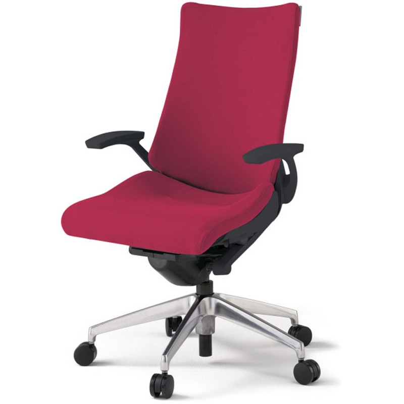 KG-435PS-ZTM4 アクトチェア 固定肘 ランバーサポートなし アルミミラー脚 クロスPS ナイロンキャスター<配送時組立サービス付> 1台 イトーキ 【通販モノタロウ】 60,390円