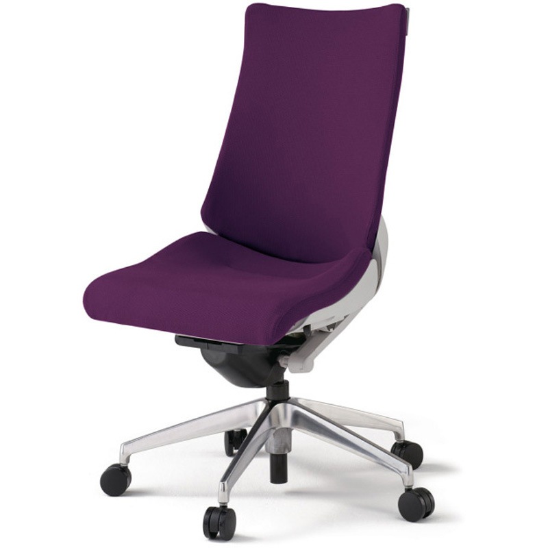 KG-430PSM-ZNX7 アクトチェア 肘なし ランバーサポートなし アルミミラー脚 クロスPS ウレタンキャスター<配送時組立サービス付> 1台 イトーキ 【通販モノタロウ】