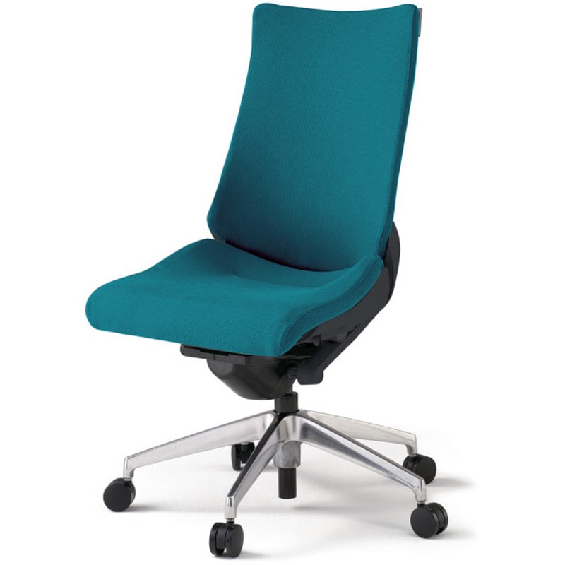 KG-430PSM-ZTA3 アクトチェア 肘なし ランバーサポートなし アルミミラー脚 クロスPS ウレタンキャスター<配送時組立サービス付> 1台 イトーキ 【通販モノタロウ】