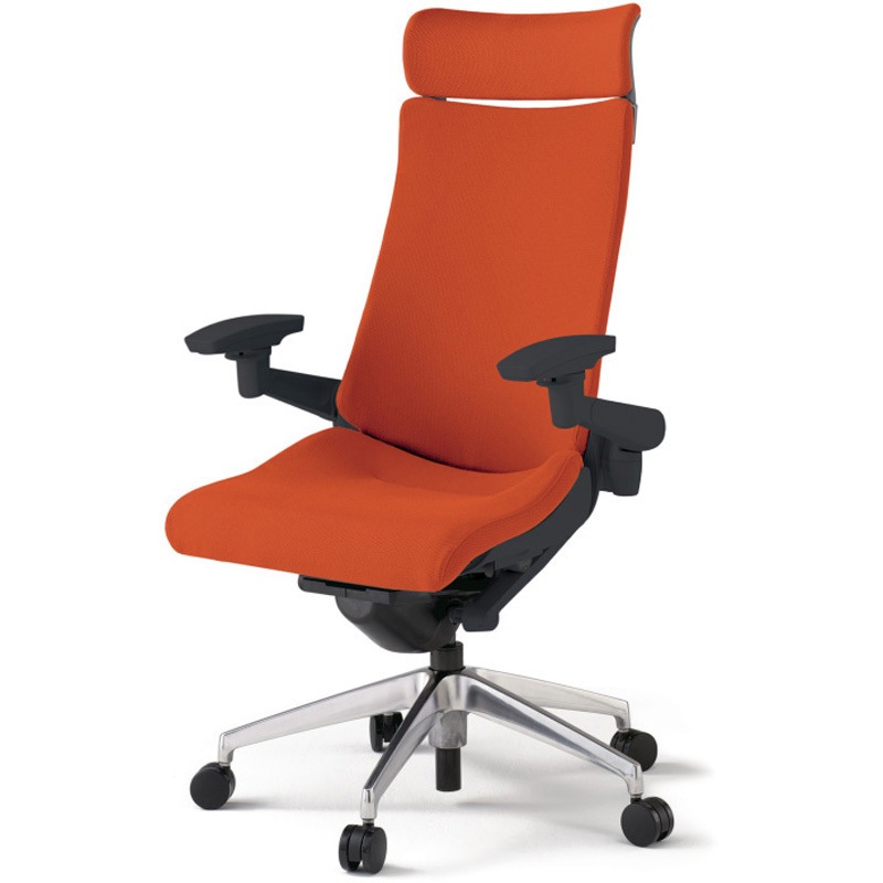 KG-417PSEM-ZTD3 アクトチェア エクストラハイバック 可動肘 ランバーサポート付 アルミミラー脚 クロスPS ウレタンキャスター<配送時組立サービス付> 1台 イトーキ 【通販モノタロウ】 82,390円