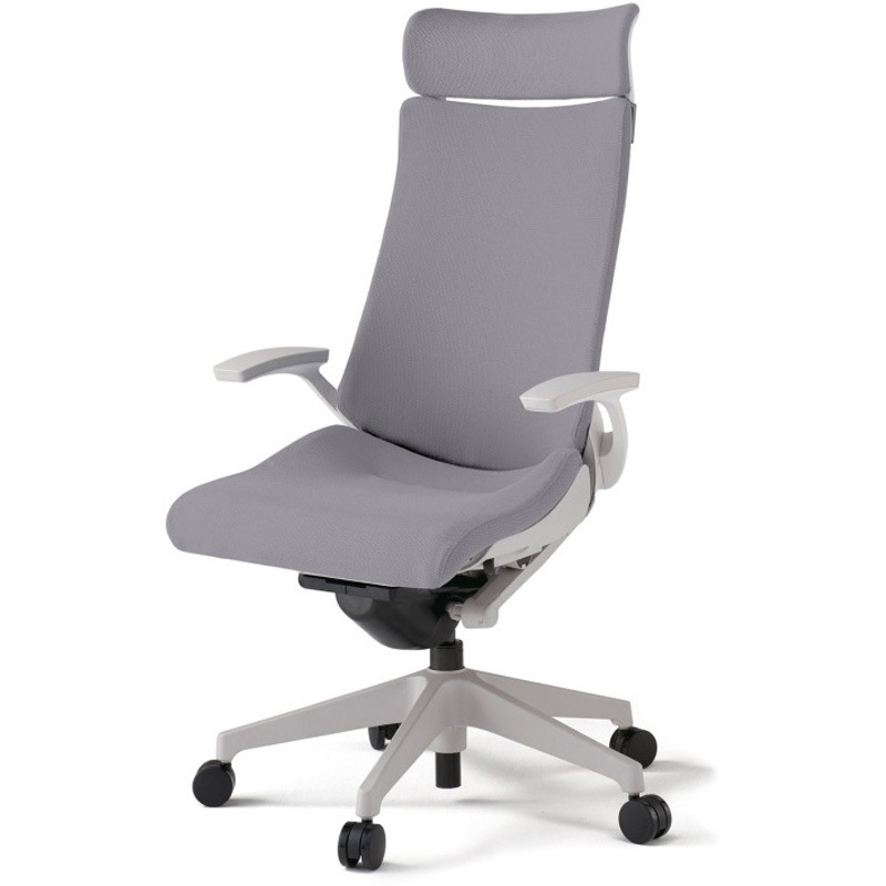 KG-435PSE-GNW6 アクトチェア エクストラハイバック 固定肘 ランバーサポートなし 樹脂脚 クロスPS ナイロンキャスター<配送時組立サービス付> 1台 イトーキ 【通販モノタロウ】