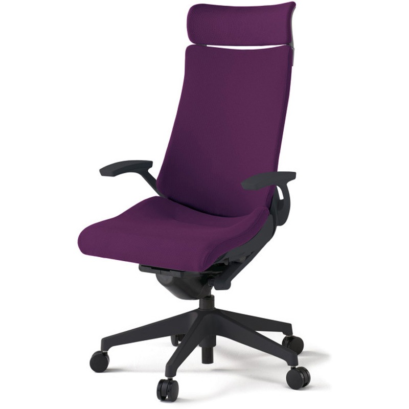 KG-435PSE-T1X7 アクトチェア エクストラハイバック 固定肘 ランバーサポートなし 樹脂脚 クロスPS ナイロンキャスター<配送時組立サービス付> 1台 イトーキ 【通販モノタロウ】