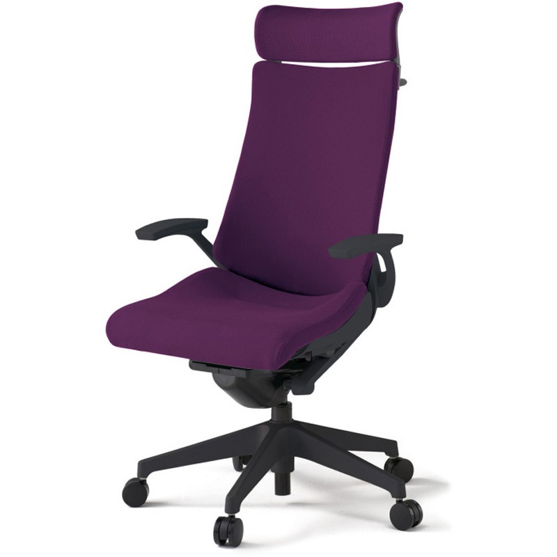 KG-435PSXM-T1X7 アクトチェア エクストラハイバック 固定肘 ハンガー ランバーサポートなし 樹脂脚 クロスPS ウレタンキャスター<配送時組立サービス付> 1台 イトーキ 【通販モノタロウ】