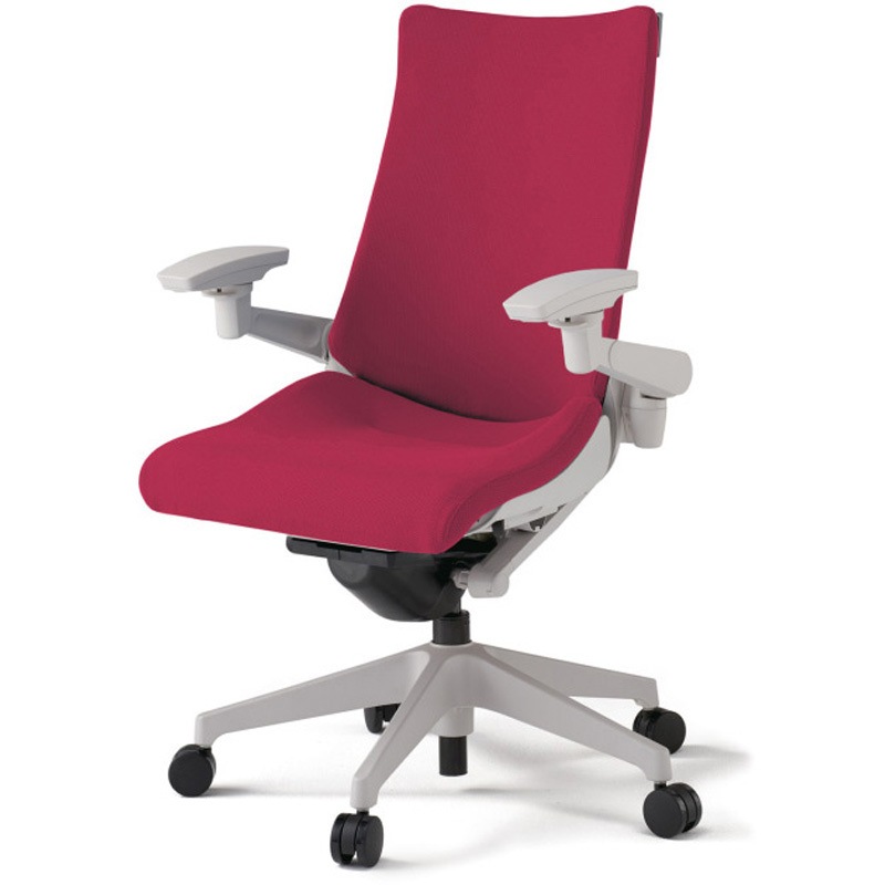 KG-437PS-GNM4 アクトチェア 可動肘 ランバーサポートなし 樹脂脚 クロスPS ナイロンキャスター<配送時組立サービス付> 1台 イトーキ 【通販モノタロウ】