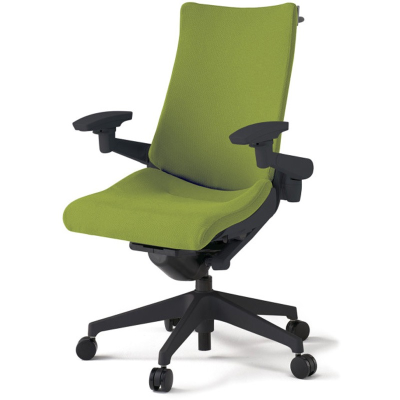 KG-437PSHM-T1Q6 アクトチェア 可動肘 ハンガー ランバーサポートなし 樹脂脚 クロスPS ウレタンキャスター<配送時組立サービス付> 1台 イトーキ 【通販モノタロウ】