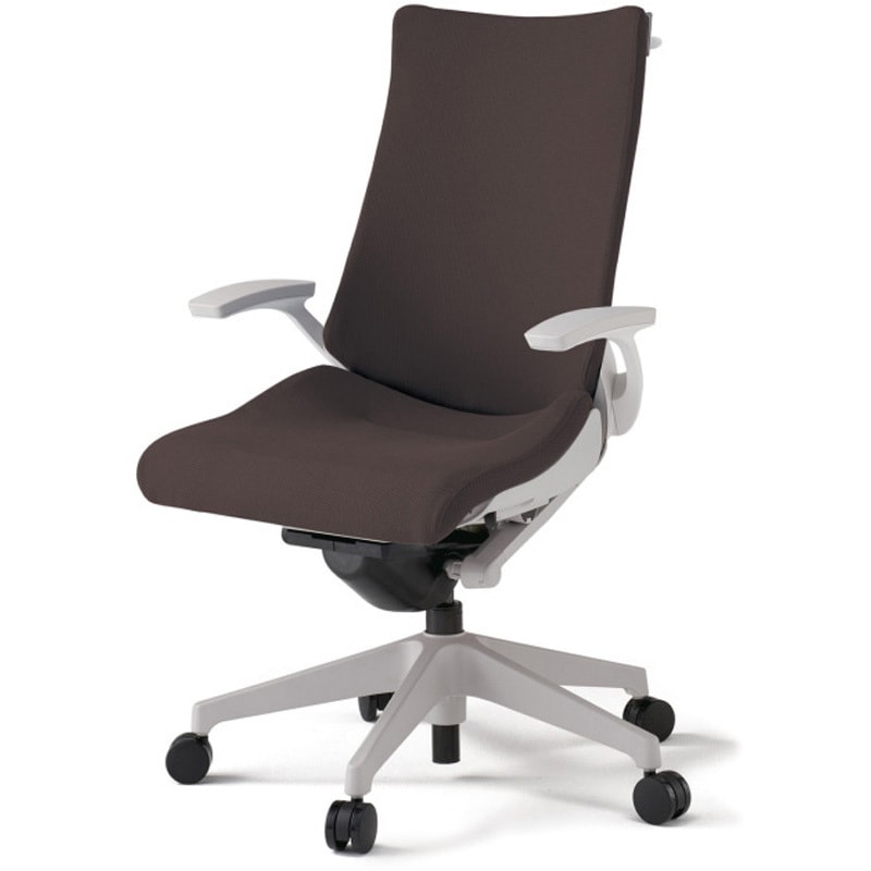 KG-435PSHM-GNH2 アクトチェア 固定肘 ハンガー ランバーサポートなし 樹脂脚 クロスPS ウレタンキャスター<配送時組立サービス付> 1台 イトーキ 【通販モノタロウ】
