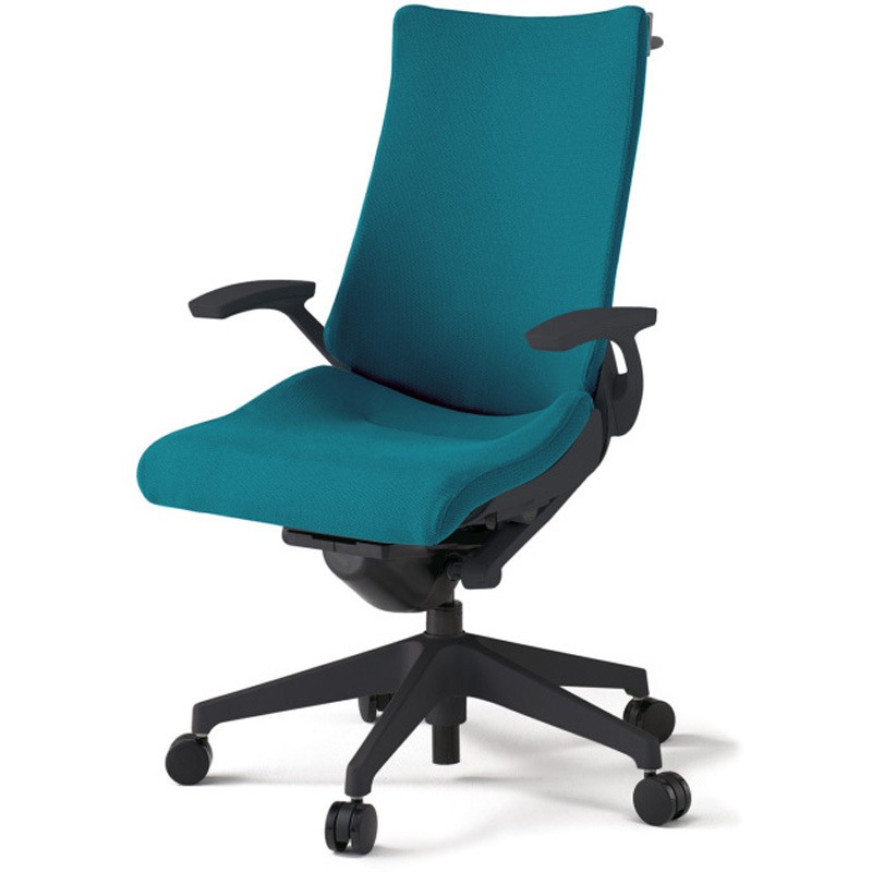 KG-435PSHM-T1A3 アクトチェア 固定肘 ハンガー ランバーサポートなし 樹脂脚 クロスPS ウレタンキャスター<配送時組立サービス付> 1台 イトーキ 【通販モノタロウ】