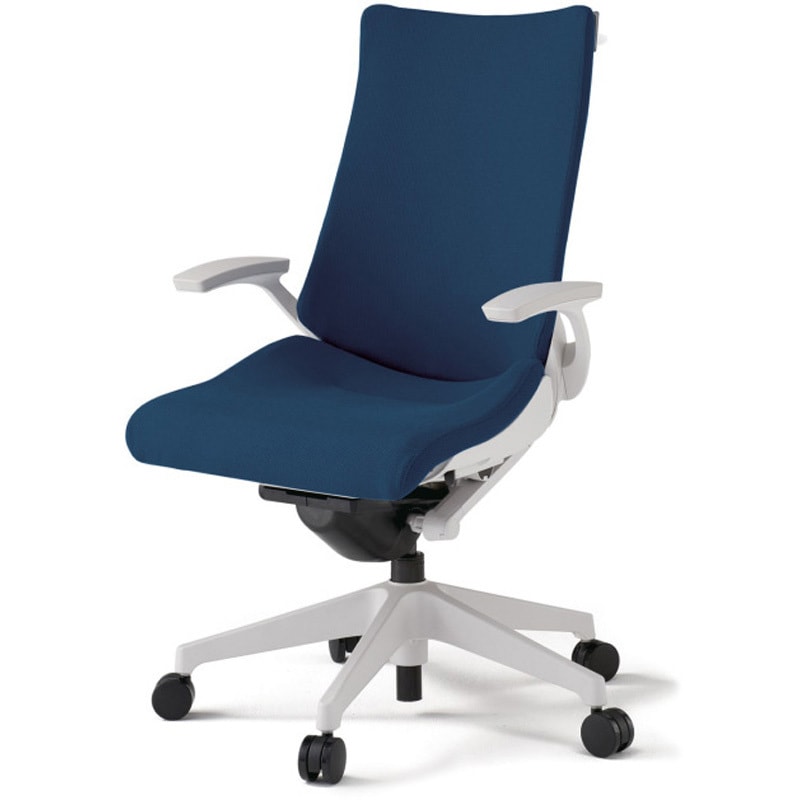KG-435PSHM-W9B2 アクトチェア 固定肘 ハンガー ランバーサポートなし 樹脂脚 クロスPS ウレタンキャスター<配送時組立サービス付> 1台 イトーキ 【通販モノタロウ】
