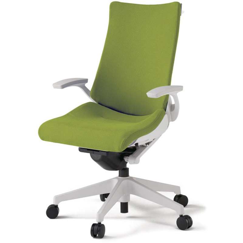 KG-435PSHM-W9Q6 アクトチェア 固定肘 ハンガー ランバーサポートなし 樹脂脚 クロスPS ウレタンキャスター<配送時組立サービス付> 1台 イトーキ 【通販モノタロウ】