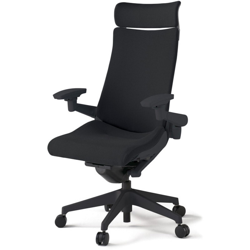 KG-417PSEM-T1T1 アクトチェア エクストラハイバック 可動肘 ランバーサポート付 樹脂脚 クロスPS ウレタンキャスター<配送時組立サービス付> 1台 イトーキ 【通販モノタロウ】 76,890円