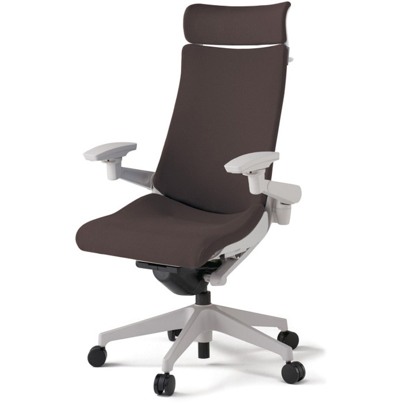 KG-417PSX-GNH2 アクトチェア エクストラハイバック 可動肘 ハンガー ランバーサポート付 樹脂脚 クロスPS ナイロンキャスター<配送時組立サービス付> 1台 イトーキ 【通販モノタロウ】