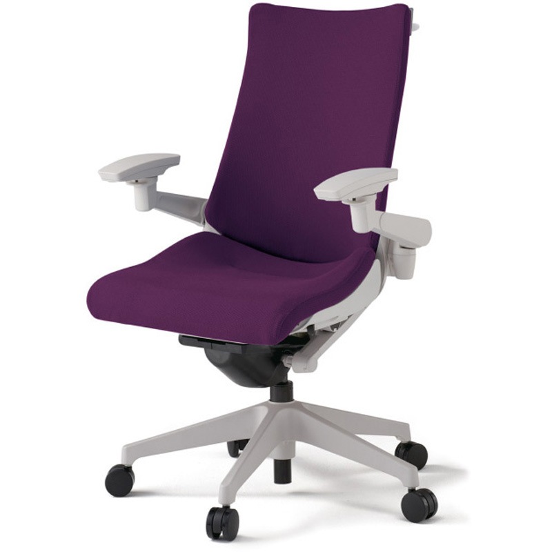 KG-417PSHM-GNX7 アクトチェア 可動肘 ハンガー ランバーサポート付 樹脂脚 クロスPS ウレタンキャスター<配送時組立サービス付> 1台 イトーキ 【通販モノタロウ】