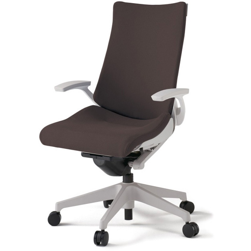 KG-415PS-GNH2 アクトチェア 固定肘 ランバーサポート付 樹脂脚 クロスPS ナイロンキャスター<配送時組立サービス付> 1台 イトーキ 【通販モノタロウ】