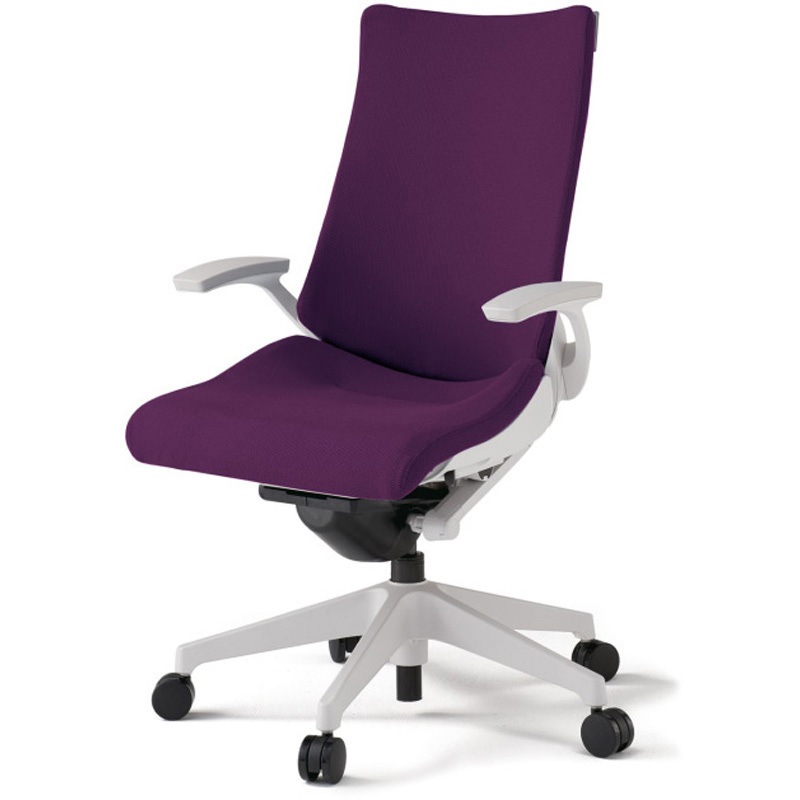 KG-415PSM-W9X7 アクトチェア 固定肘 ランバーサポート付 樹脂脚 クロスPS ウレタンキャスター<配送時組立サービス付> 1台 イトーキ 【通販モノタロウ】