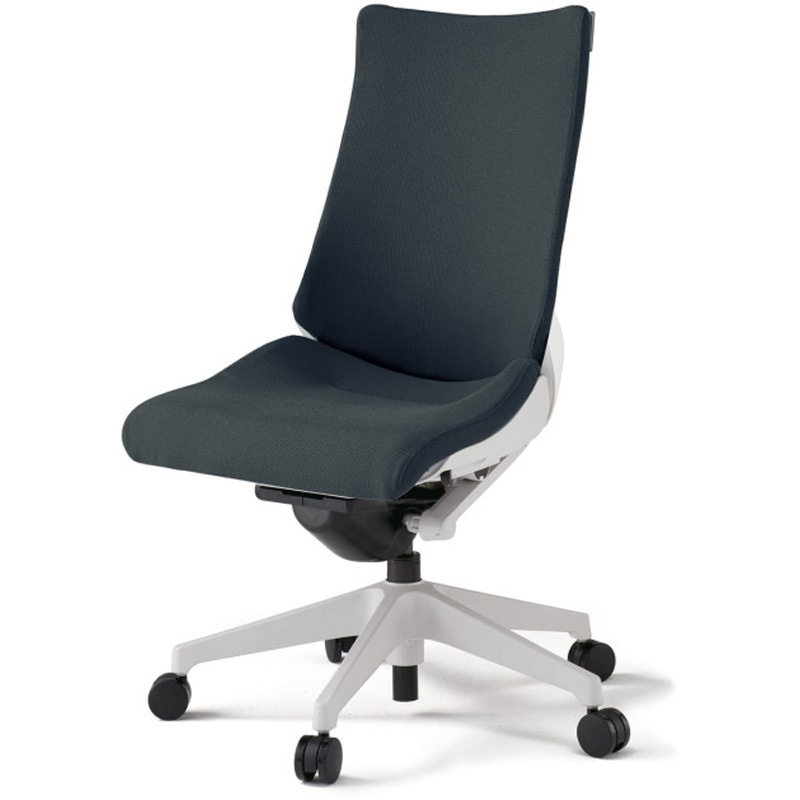 KG-410PSM-W9W2 アクトチェア 肘なし ランバーサポート付 樹脂脚 クロスPS ウレタンキャスター<配送時組立サービス付> 1台 イトーキ 【通販モノタロウ】