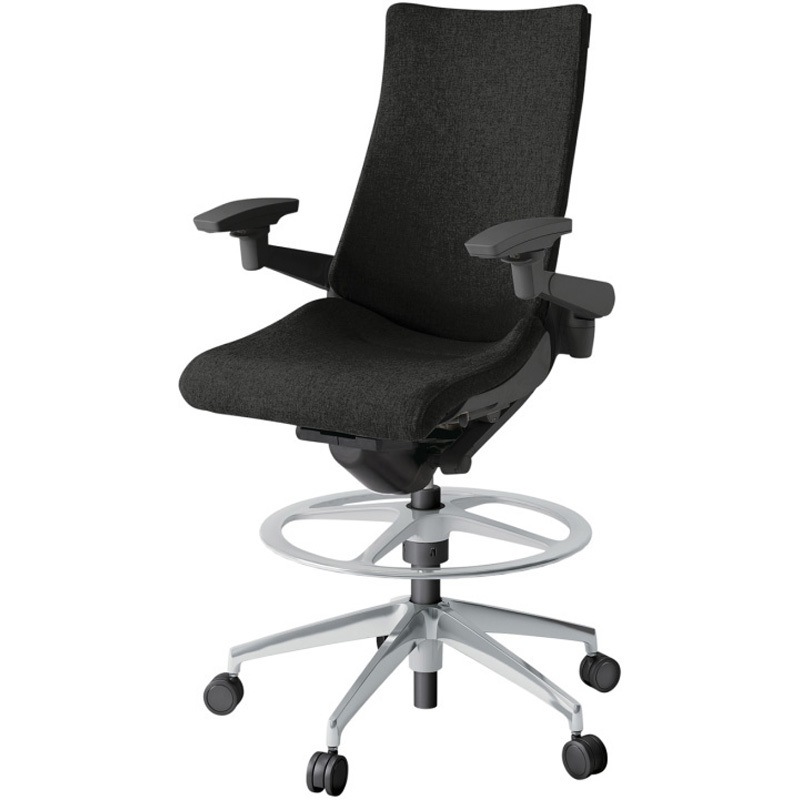 KG-437SAP1ZTT1 アクトチェア ハイポジションタイプ 可動肘 ランバーサポートなし アルミミラー脚 クロスSA<配送時組立サービス付> 1台 イトーキ 【通販モノタロウ】 87,890円