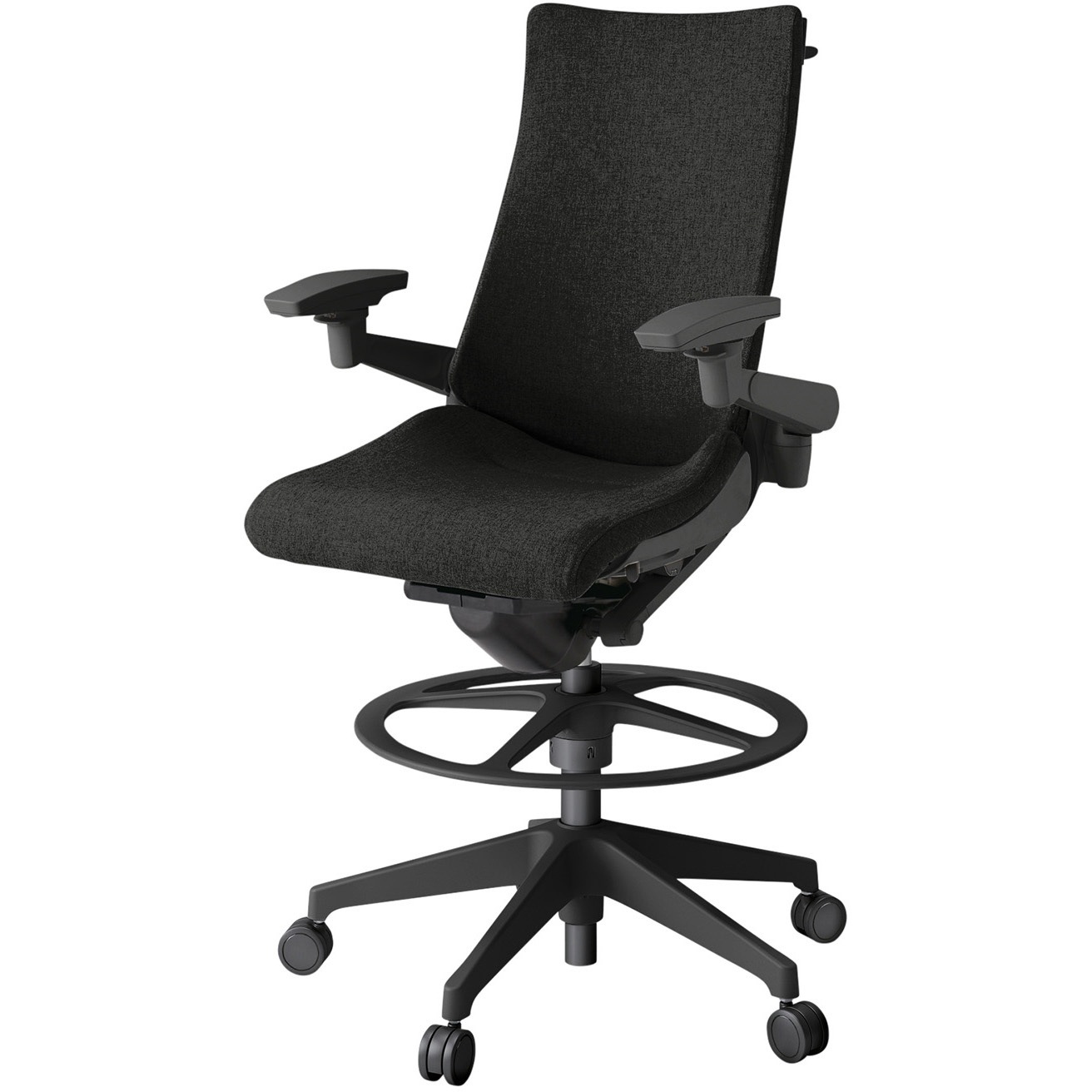 KG-437SAHP1T1T1 アクトチェア ハイポジションタイプ 可動肘 ハンガー ランバーサポートなし 樹脂脚 クロスSA<配送時組立サービス付> 1台 イトーキ 【通販モノタロウ】