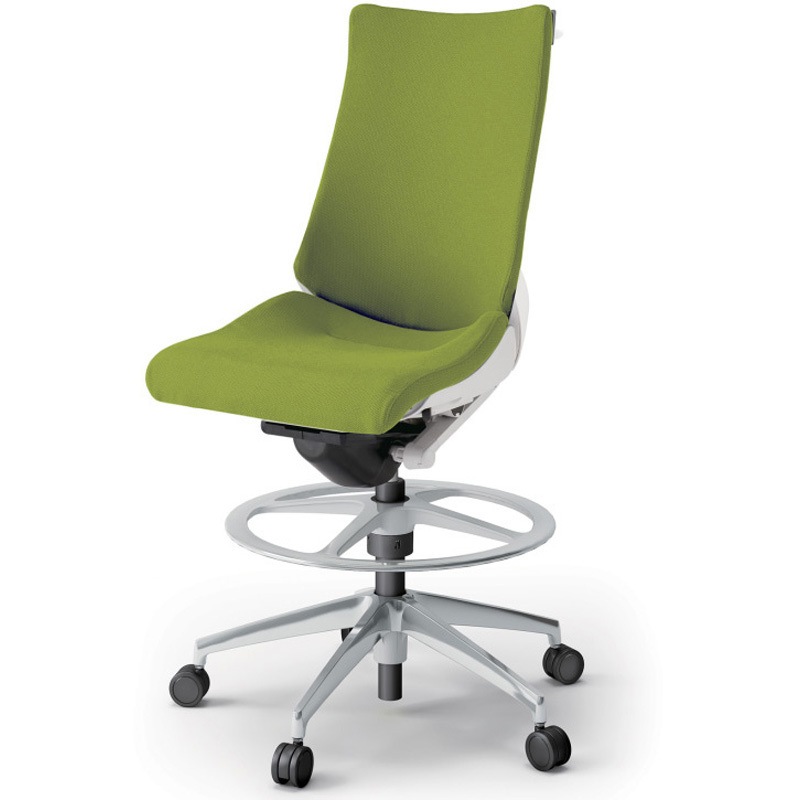 KG-430PSHP-ZWQ6 アクトチェア ハイポジションタイプ 肘なし ハンガー ランバーサポートなし アルミミラー脚 クロスPS<配送時組立サービス付> 1台 イトーキ 【通販モノタロウ】