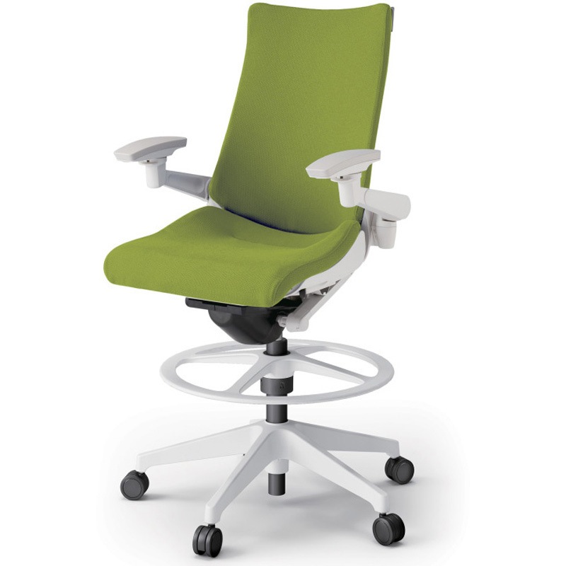 KG-437PSP-W9Q6 アクトチェア ハイポジションタイプ 可動肘 ランバーサポートなし 樹脂脚 クロスPS<配送時組立サービス付> 1台 イトーキ 【通販モノタロウ】