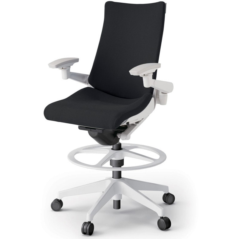 KG-437PSP-W9T1 アクトチェア ハイポジションタイプ 可動肘 ランバーサポートなし 樹脂脚 クロスPS<配送時組立サービス付> 1台 イトーキ 【通販モノタロウ】 76,890円