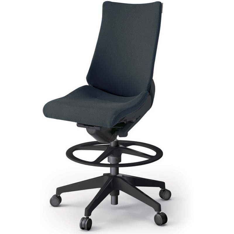 KG-430PSP-T1W2 アクトチェア ハイポジションタイプ 肘なし ランバーサポートなし 樹脂脚 クロスPS<配送時組立サービス付> 1台 イトーキ 【通販モノタロウ】 60,390円