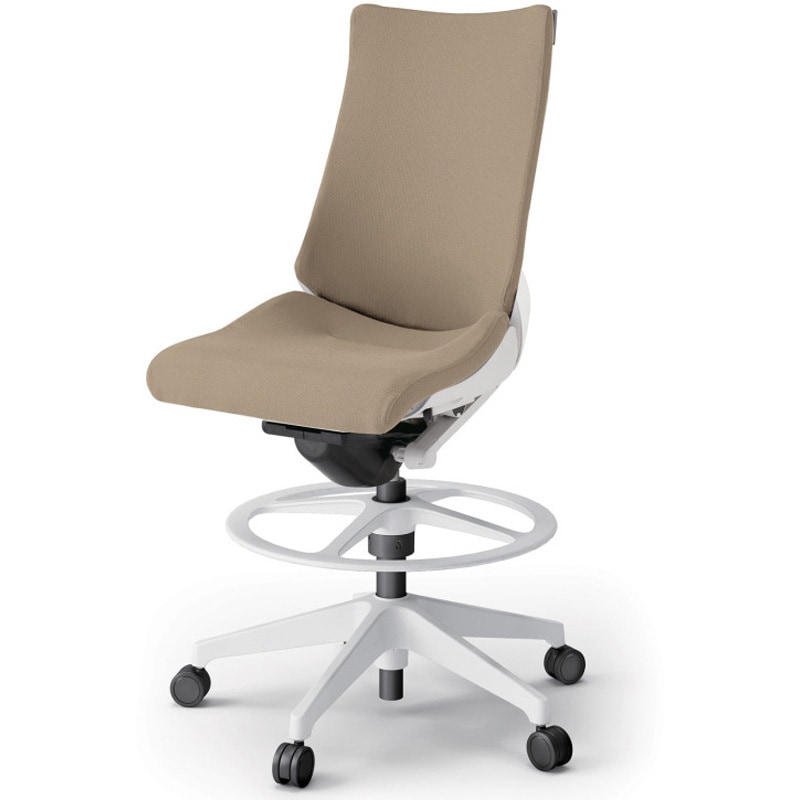 KG-430PSP-W9Y3 アクトチェア ハイポジションタイプ 肘なし ランバーサポートなし 樹脂脚 クロスPS<配送時組立サービス付> 1台 イトーキ 【通販モノタロウ】