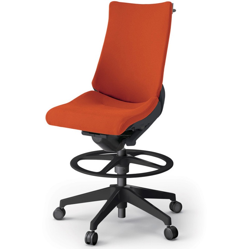 KG-430PSHP-T1D3 アクトチェア ハイポジションタイプ 肘なし ハンガー ランバーサポートなし 樹脂脚 クロスPS<配送時組立サービス付> 1台 イトーキ 【通販モノタロウ】