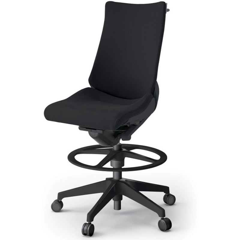 KG-430PSHP-T1T1 アクトチェア ハイポジションタイプ 肘なし ハンガー ランバーサポートなし 樹脂脚 クロスPS<配送時組立サービス付> 1台 イトーキ 【通販モノタロウ】