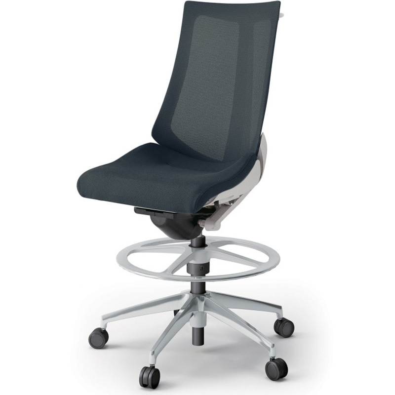 KG-470JVHP-ZNW2 アクトチェア ハイポジションタイプ 肘なし ハンガー ランバーサポートなし アルミミラー脚 メッシュJV<配送時組立サービス付> 1台 イトーキ 【通販モノタロウ】 76,890円