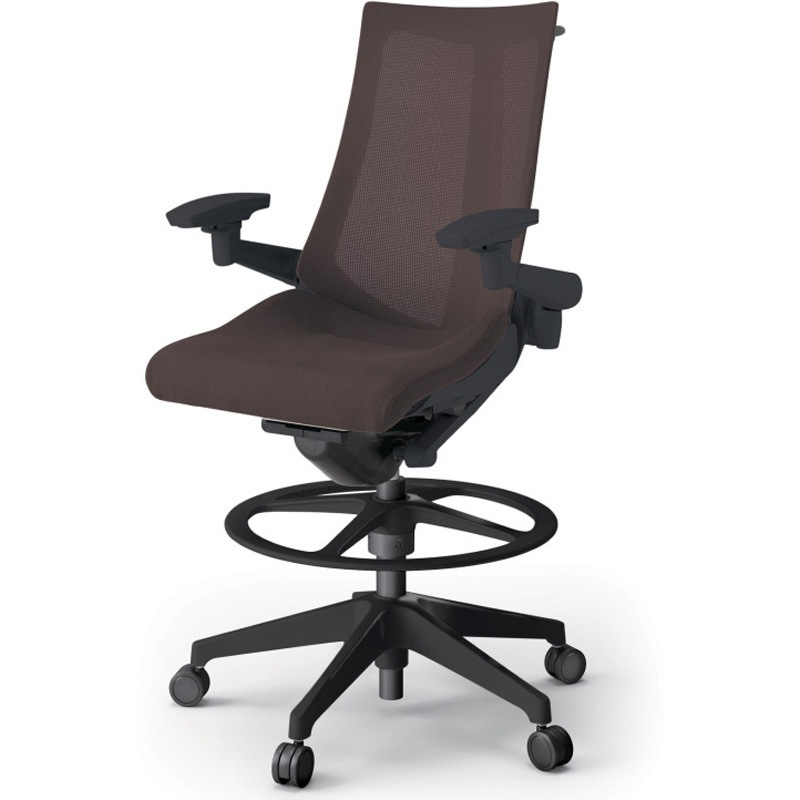 KG-477JVHP-T1H2 アクトチェア ハイポジションタイプ 可動肘 ハンガー ランバーサポートなし 樹脂脚 メッシュJV<配送時組立サービス付> 1台 イトーキ 【通販モノタロウ】