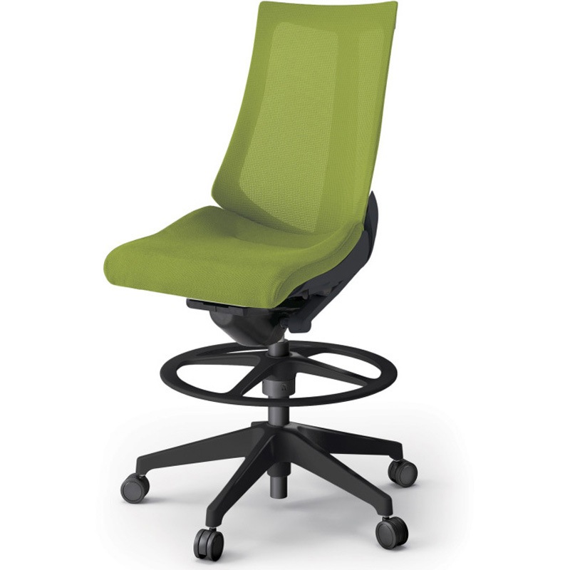 KG-470JVP-T1Q6 アクトチェア ハイポジションタイプ 肘なし ランバーサポートなし 樹脂脚 メッシュJV<配送時組立サービス付> 1台 イトーキ 【通販モノタロウ】