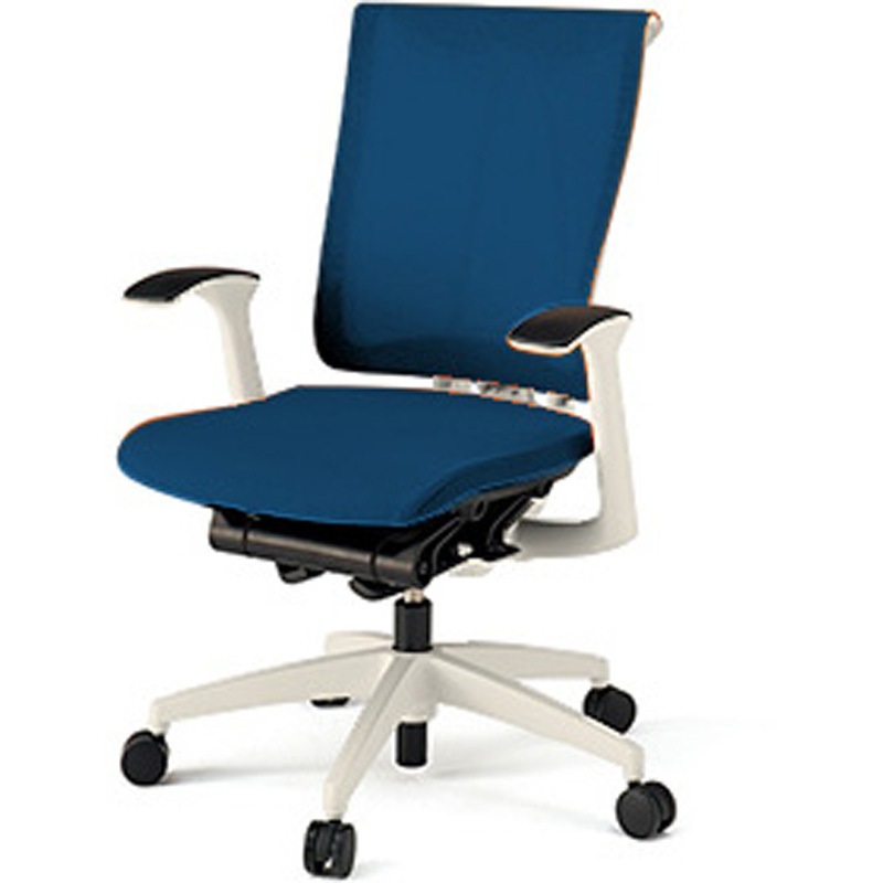 KF-575JB1-WWB2 セレーオチェア スタンダードタイプ 固定肘 メッシュJB<配送時組立サービス付> イトーキ ホワイト 高さ980mm幅660mm奥行635mm  KF-575JB1-WWB2 65,890円