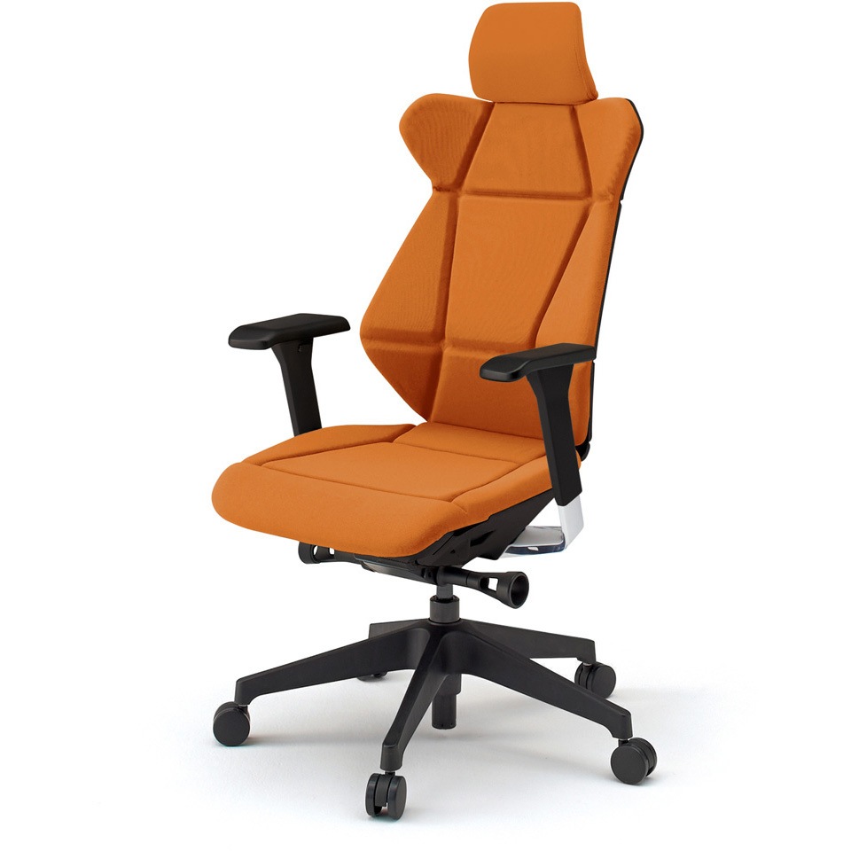 KF-857GC-TTD3 フリップフラップチェア エクストラハイバック 可動肘 ランバーサポート付 樹脂脚<配送時組立サービス付> 1台 イトーキ 【通販モノタロウ】