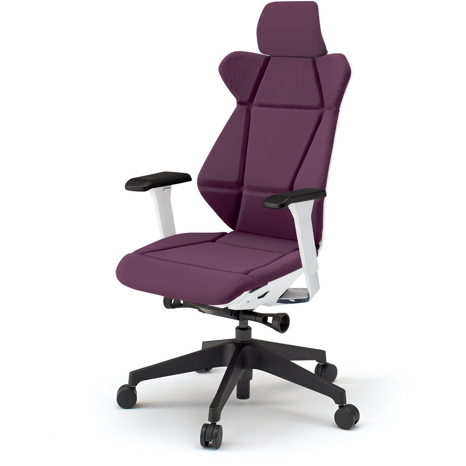 KF-857GC-TWX7 フリップフラップチェア エクストラハイバック 可動肘 ランバーサポート付 樹脂脚<配送時組立サービス付> 1台 イトーキ 【通販モノタロウ】