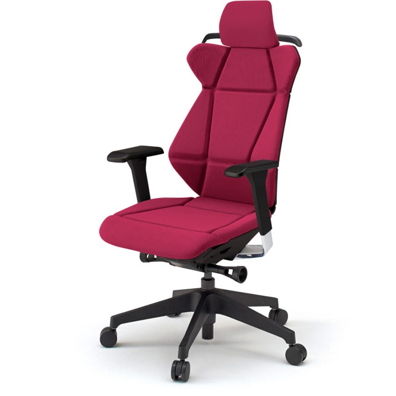 KF-857GCH-TTM4 フリップフラップチェア エクストラハイバック 可動肘 ハンガー ランバーサポート付 樹脂脚<配送時組立サービス付> 1台 イトーキ 【通販モノタロウ】