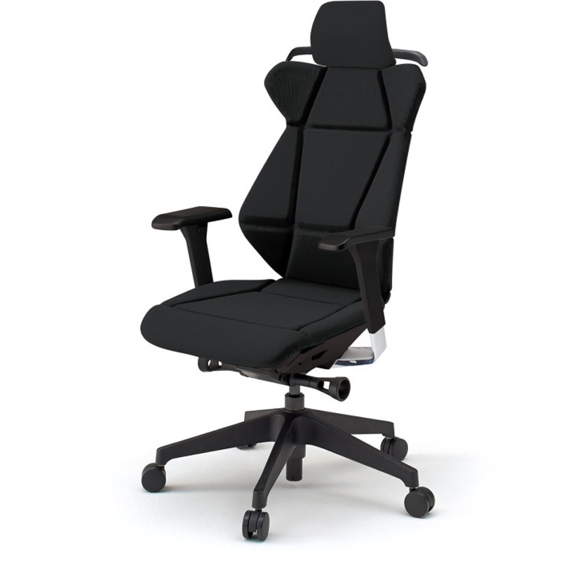 KF-857GCH-TTT1 フリップフラップチェア エクストラハイバック 可動肘 ハンガー ランバーサポート付 樹脂脚<配送時組立サービス付> 1台 イトーキ 【通販モノタロウ】 104,390円