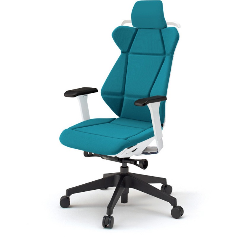 KF-857GCH-TWA3 フリップフラップチェア エクストラハイバック 可動肘 ハンガー ランバーサポート付 樹脂脚<配送時組立サービス付> 1台 イトーキ 【通販モノタロウ】