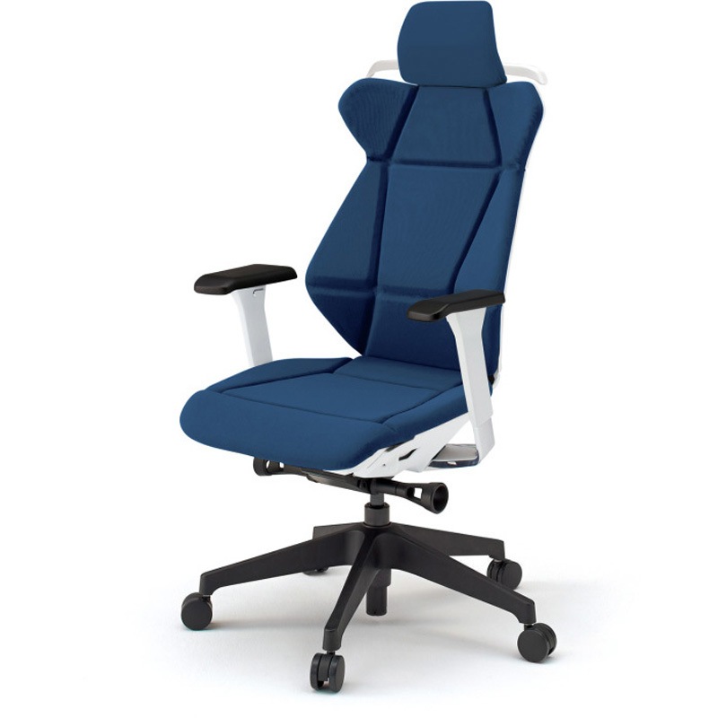 KF-857GCH-TWB2 フリップフラップチェア エクストラハイバック 可動肘 ハンガー ランバーサポート付 樹脂脚<配送時組立サービス付> 1台 イトーキ 【通販モノタロウ】