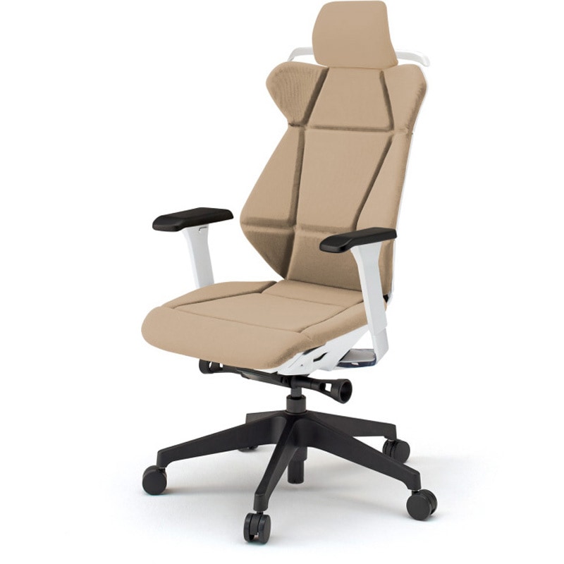 KF-857GCH-TWY3 フリップフラップチェア エクストラハイバック 可動肘 ハンガー ランバーサポート付 樹脂脚<配送時組立サービス付> 1台 イトーキ 【通販モノタロウ】 104,390円