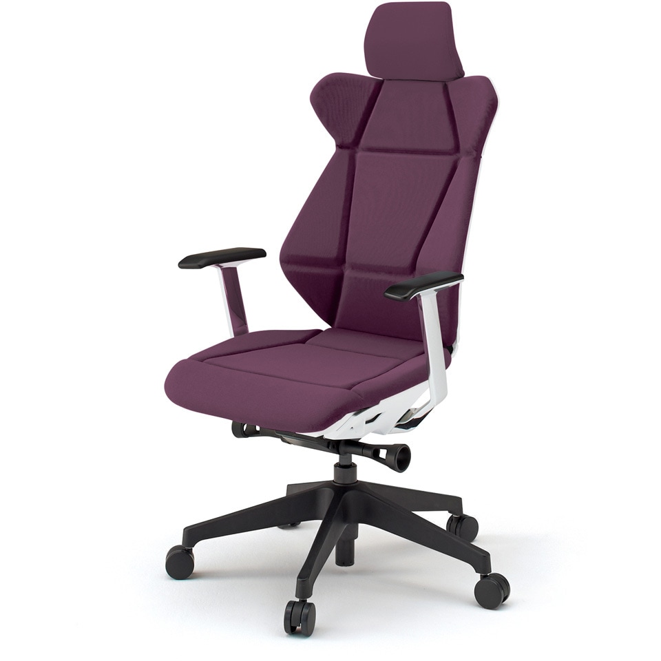 KF-855GC-TWX7 フリップフラップチェア エクストラハイバック 固定肘