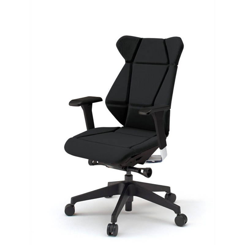 KF-867GC-TTT1 フリップフラップチェア 可動肘 ランバーサポート付 樹脂脚<配送時組立サービス付> イトーキ 高さ1025mm幅665mm奥行555mm  KF-867GC-TTT1 87,890円