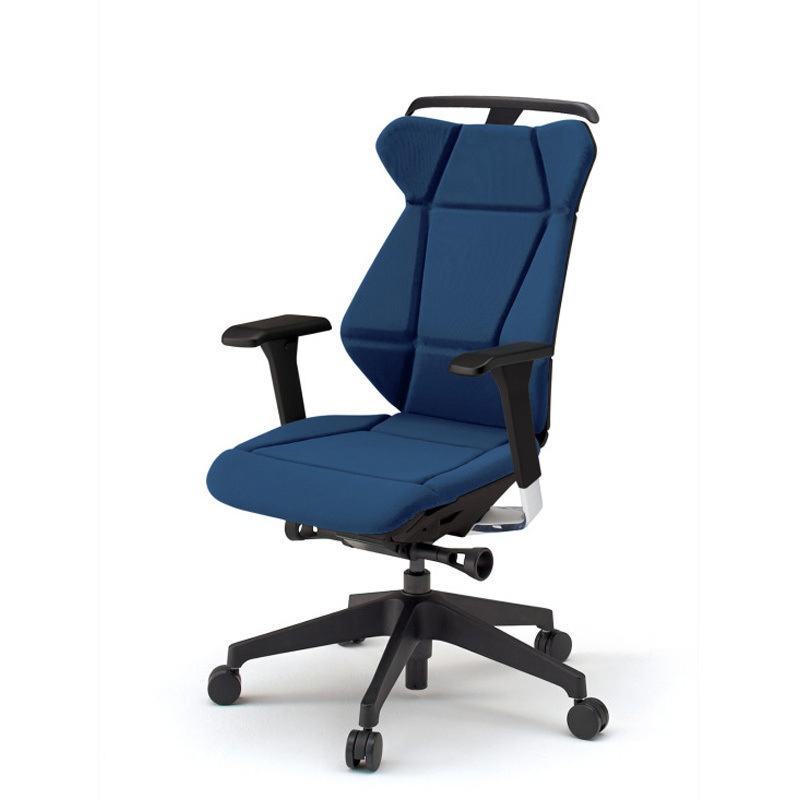 KF-867GCH-TTB2 フリップフラップチェア 可動肘 ハンガー ランバーサポート付 樹脂脚<配送時組立サービス付> 1台 イトーキ 【通販モノタロウ】