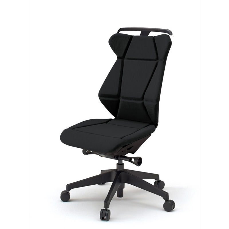 KF-860GCH-TTT1 フリップフラップチェア 肘なし ハンガー ランバーサポート付 樹脂脚<配送時組立サービス付> 1台 イトーキ 【通販モノタロウ】