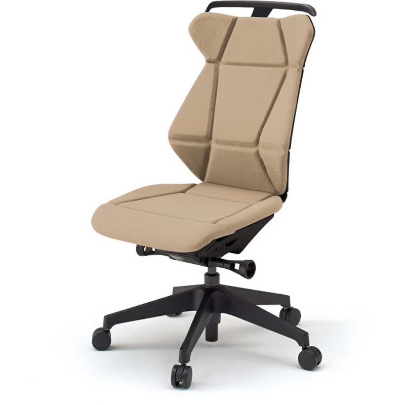 KF-860GCH-TTY3 フリップフラップチェア 肘なし ハンガー ランバーサポート付 樹脂脚<配送時組立サービス付> 1台 イトーキ 【通販モノタロウ】