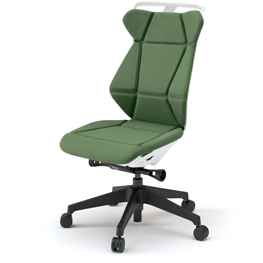 KF-860GCH-TWQ2 フリップフラップチェア 肘なし ハンガー ランバーサポート付 樹脂脚<配送時組立サービス付> 1台 イトーキ 【通販モノタロウ】