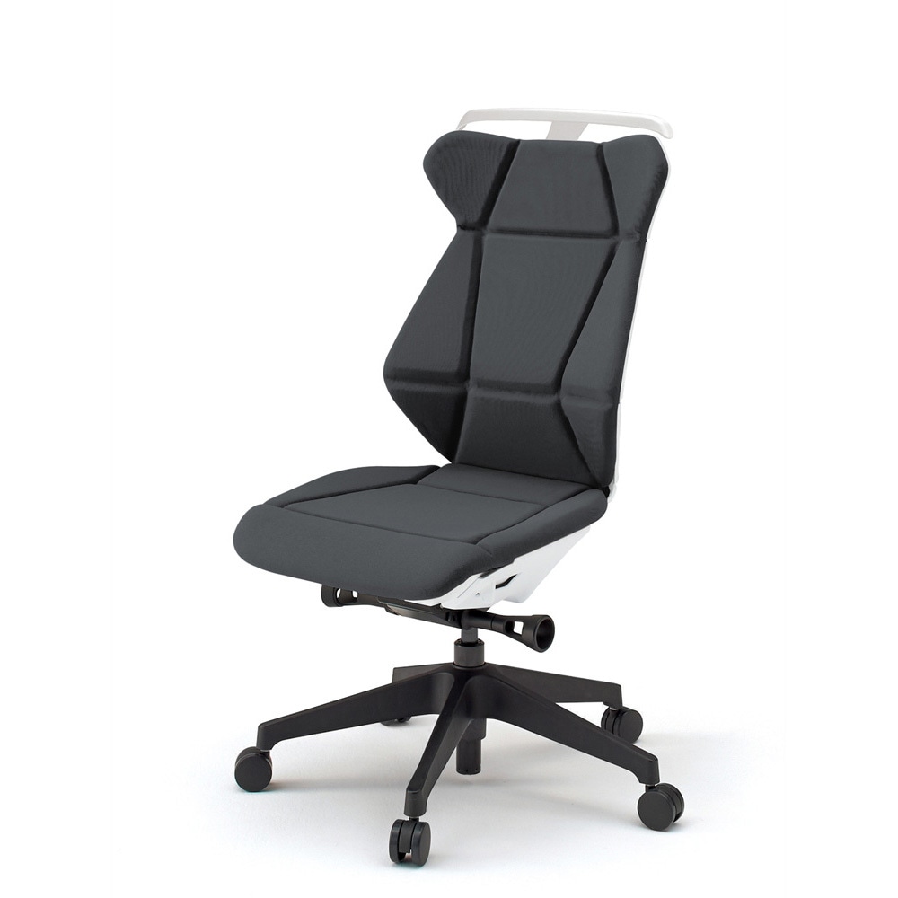 KF-860GCH-TWW2 フリップフラップチェア 肘なし ハンガー ランバーサポート付 樹脂脚<配送時組立サービス付> 1台 イトーキ 【通販モノタロウ】