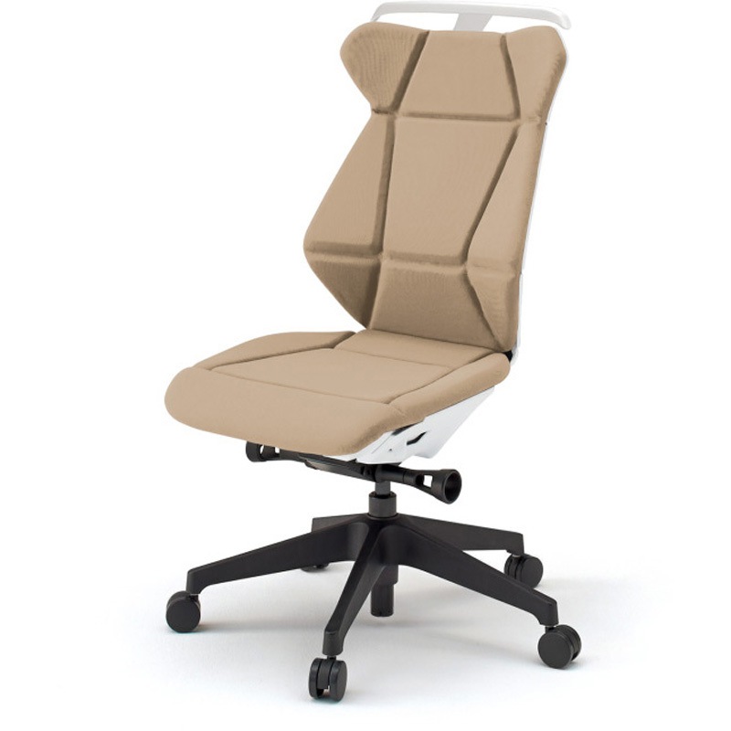 KF-860GCH-TWY3 フリップフラップチェア 肘なし ハンガー ランバーサポート付 樹脂脚<配送時組立サービス付> 1台 イトーキ 【通販モノタロウ】