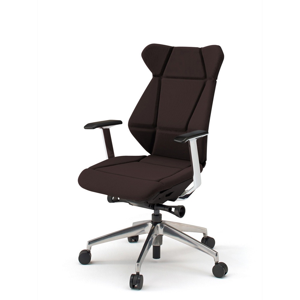 KF-835GC-ZTH2 フリップフラップチェア 固定肘 ランバーサポートなし アルミミラー脚<配送時組立サービス付> 1台 イトーキ 【通販モノタロウ】